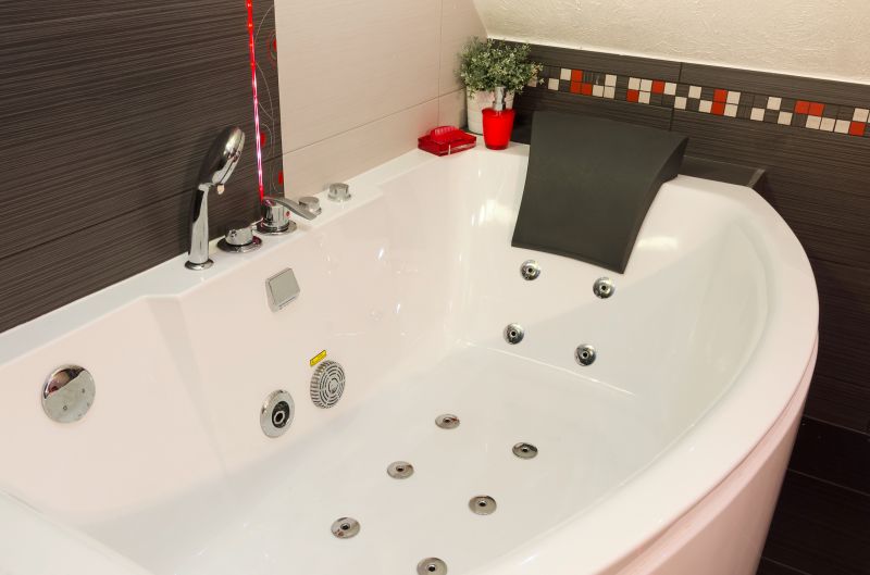 Spa-style Corner Tub